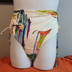 Plus Size Calia By Carrie Underwood High Rise Bikini Bottom. Sz. XXL